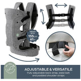 Dreambaby 3 way baby carrier grey - British product