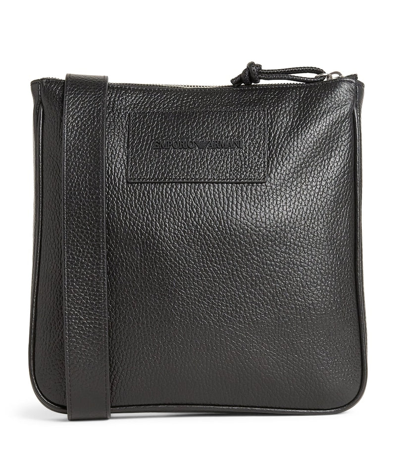 Emporio Armani leather cross-body bag, imported from the UK
