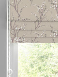 Laura Ashley Natural Pussy Willow roman blind, imported from the UK