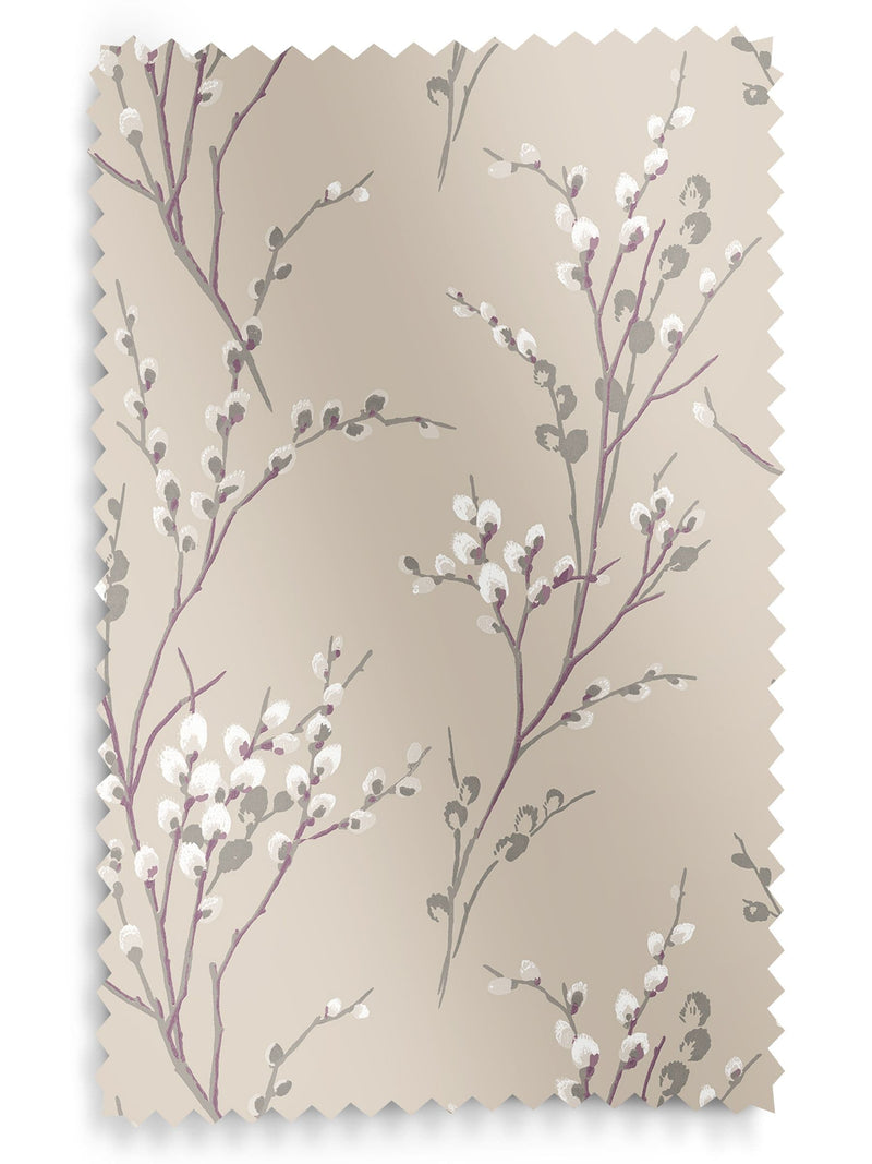 Laura Ashley Natural Pussy Willow roman blind, imported from the UK