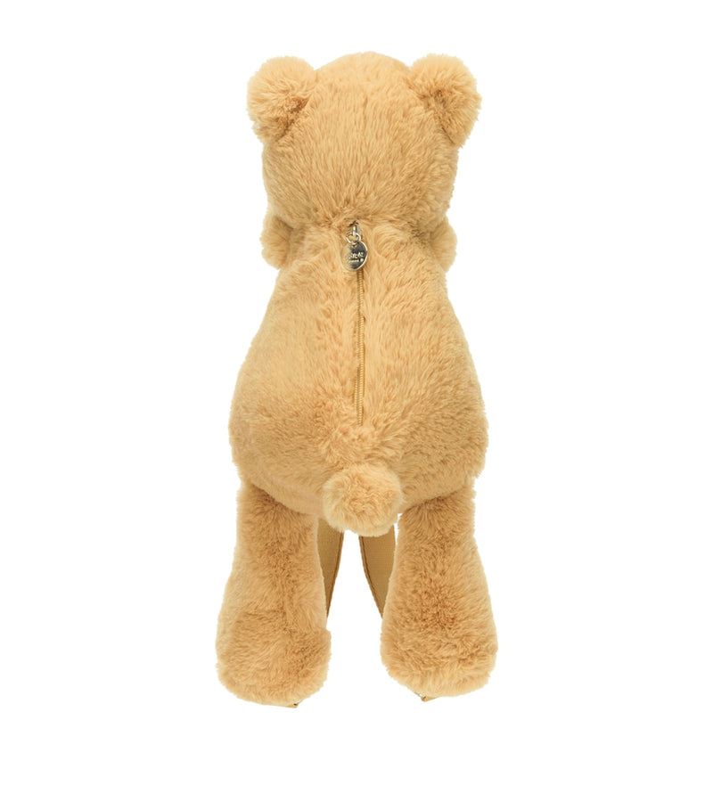 Jellycat Smudge Bear backpack in soft terry, UK version
