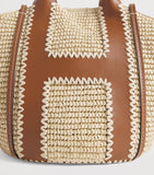 Harrods large raffia tote bag - British product