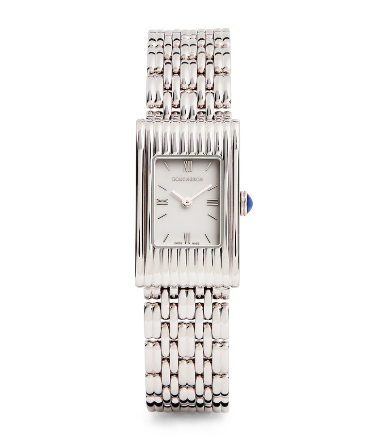 Boucheron stainless steel Reflet watch 18mm - British product