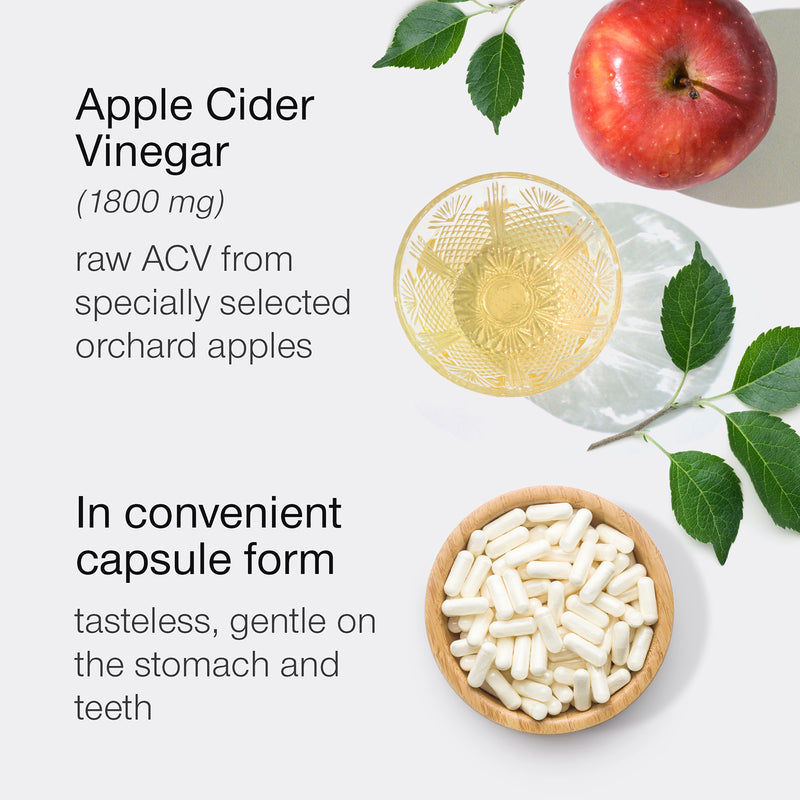 SuperSelf apple cider vinegar capsules 1800mg 90 capsules (British brand)