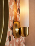 MADE.COM Brass Stella wall light 27cm, UK version