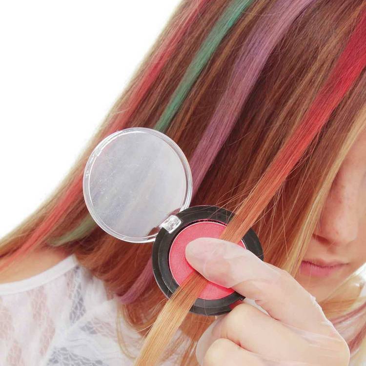 FabLab Hairlights Kids Colour Hair Chalks Kit, UK version