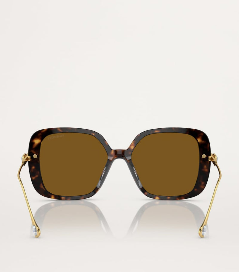 Swarovski oversized sunglasses SK6011 with crystals - British product