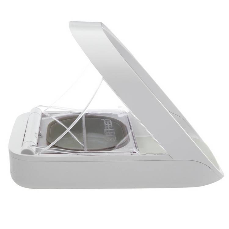 SureFeed microchip pet feeder white plastic, imported from the UK