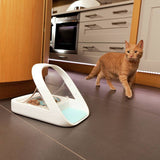 SureFeed microchip pet feeder white plastic, imported from the UK