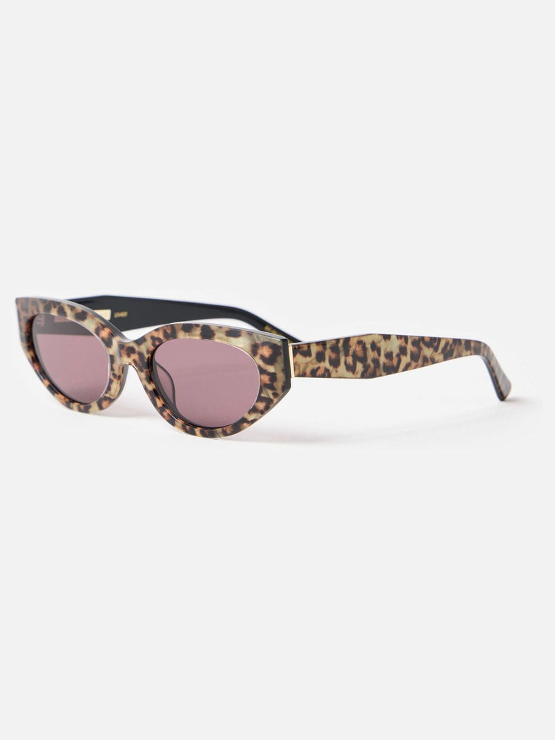 Oliver Bonas animal print cat eye sunglasses, UK version