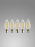 LED SES candle bulbs 5 pack 4W, imported from the UK