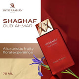 Swiss Arabian Shaghaf Oud Ahmar EDP 75ml, imported from the UK