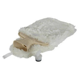 Hot water bottle and fur cover cream, imported from the UK