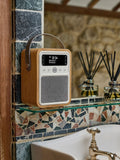 VQ Oak Monty DAB radio with wood case, UK version