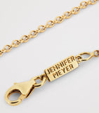 Jennifer Meyer mini evil eye bracelet in yellow gold with diamond, imported from the UK