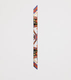 Dolce&Gabbana silk scarf Carretto Print 6x100cm, UK version