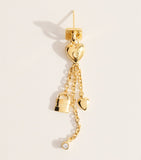 Chloé Mini Paddington drop earrings, imported from the UK