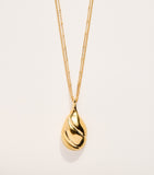 Chloé mirror pendant necklace conch shell motif, UK version