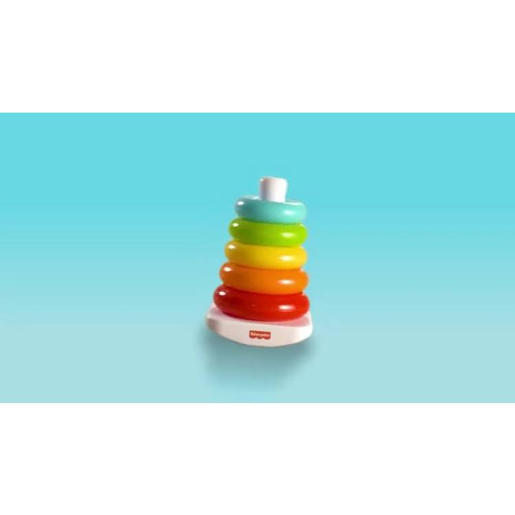 Fisher Price Rock-a-Stack baby stacking toy, imported from the UK