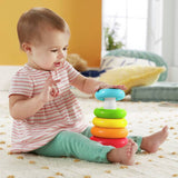 Argos Fisher-Price Rock-a-Stack Baby Stacking Toy Rings- Buy online at McGrocer