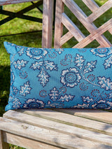 Next Land & Shore Blue or Red River Outdoor Cushion 50x30cm- Buy online at McGrocer