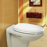 Bemis Ultra-Fix white toilet seat (British brand)