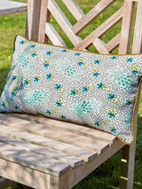 Next Land & Shore Green Dotty Outdoor Cushion 30x50cm- Buy online at McGrocer