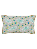 Land & Shore green dotty outdoor cushion 30x50cm, UK version