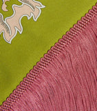 La DoubleJ silk scarf with botanical print 90cm, UK version