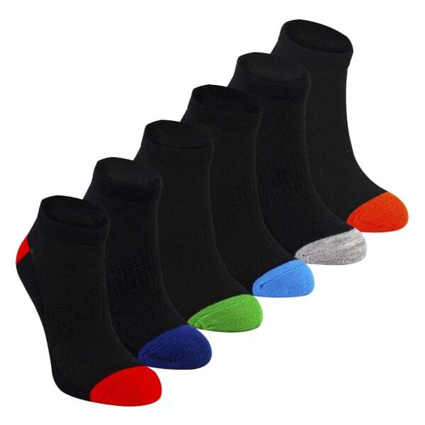 Sock Snob boys trainer socks 6 pack (British brand)