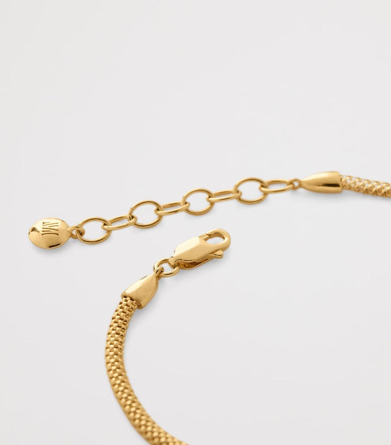 Monica Vinader gold vermeil Heirloom bracelet, UK version