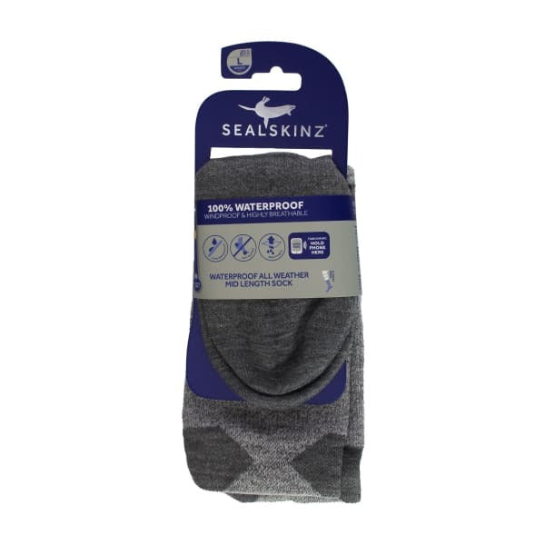Sealskinz waterproof mid socks with merino wool - British product