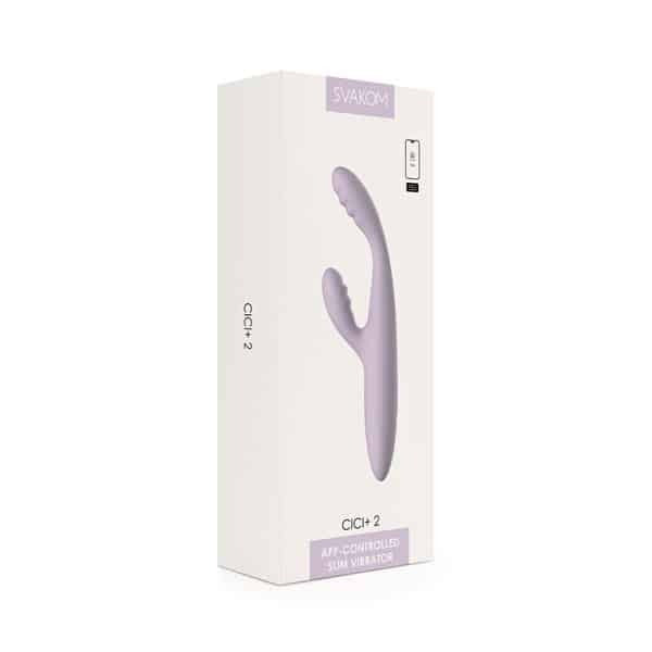 Svakom Cici+ slim rabbit vibrator (British brand)