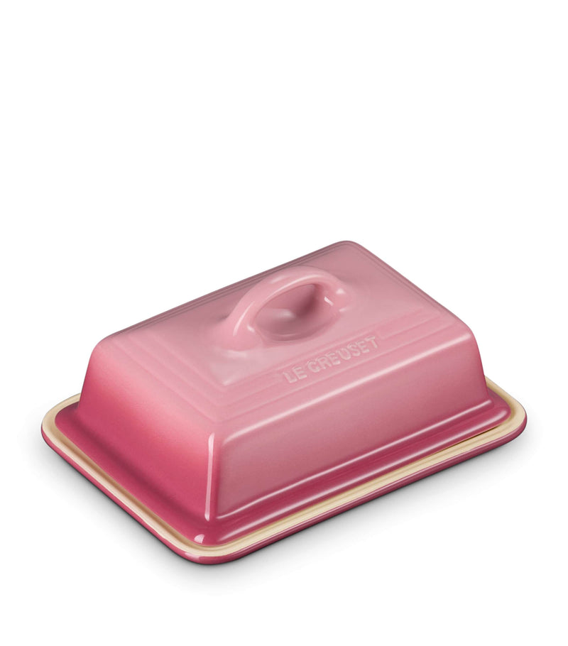 Le Creuset stoneware butter dish (17cm), imported from the UK