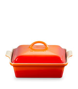 Harrods Le Creuset Stoneware Square Dish 23cm- Buy online at McGrocer