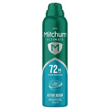 Superdrug Mitchum Male Ultimate 72H Active Ocean Anti-Perspirant Spray 250ml- Buy online at McGrocer