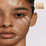DASIQUE concealer palette #02 Medium Cover - British product