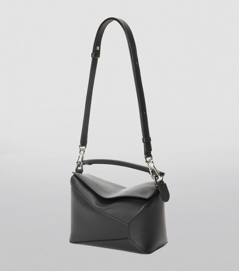 LOEWE Small Leather Puzzle Edge Top-Handle Bag (British brand)
