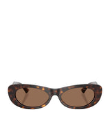 Harrods Jimmy Choo Havana Oval Logo Sunglasses- Buy online at McGrocer