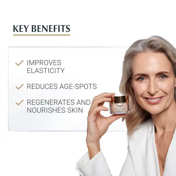 Eucerin Hyaluron-Filler + Elasticity Night Cream 50ml - British product