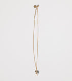 Miu Miu pearlised bunny pendant necklace gold-tone chain - British product