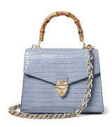 Harrods Aspinal of London Midi Leather Mayfair 2 Top-Handle Bag- Buy online at McGrocer