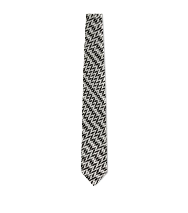 TOM FORD silk jacquard tie 6cm, UK version