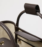 Max Mara Marine leather top-handle bag - British product
