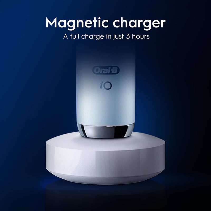 Oral-B iO 9 Special Edition Blue electric toothbrush, imported from the UK