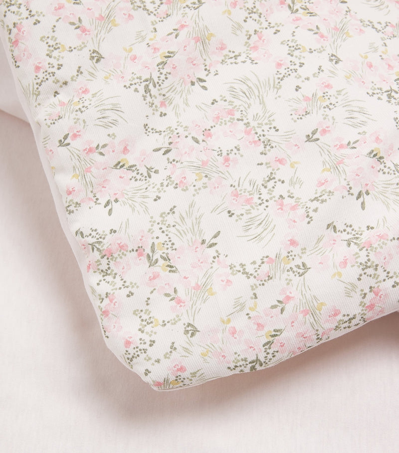 Tartine et Chocolat cotton floral print baby blanket (British brand)