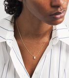 Harrods yellow gold diamond pendant necklace 0.75ct, UK version