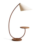 Soho Home Winona floor lamp oak side table (British brand)