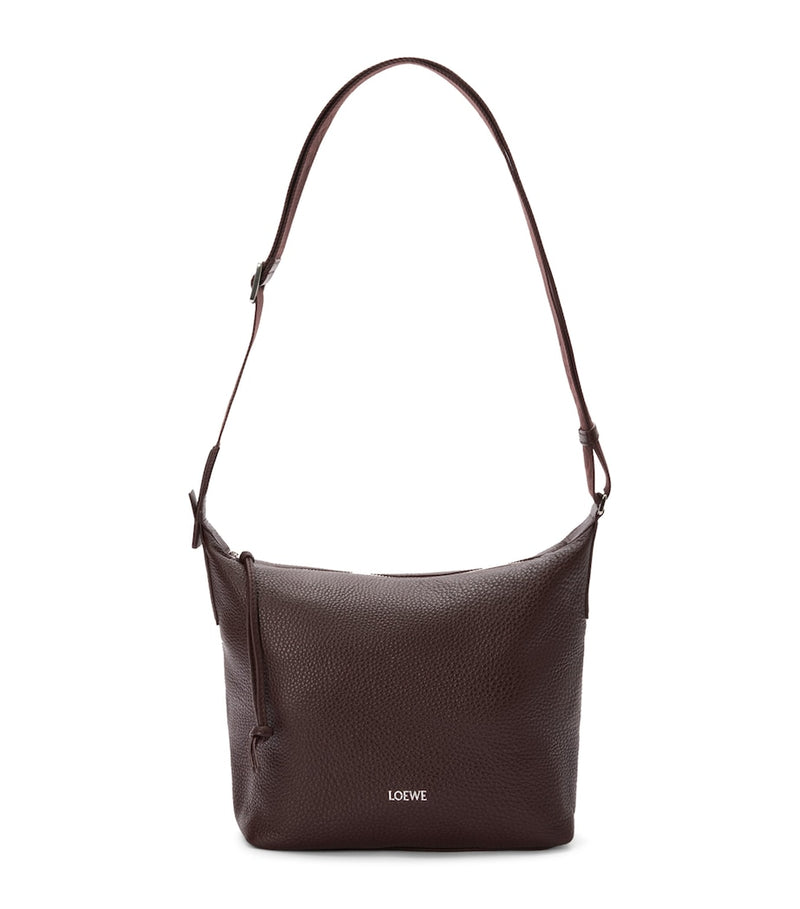 LOEWE Cubi cross-body bag in grained calf leather (British brand)