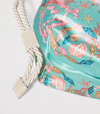 Versace Kids drawstring backpack with Underwater Vacanza print, imported from the UK